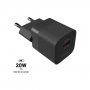 FIXED punjač 20 W PD / QC 3.0 USB-C / USB-A za Apple uređaje - crna