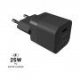 FIXED minipunjač 25 W USB-C - PD za iPhone / iPad - crna