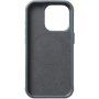 Mujjo Impact Leather kožna maska sa Magsafe za iPhone 15 Pro Max - tamno sivi