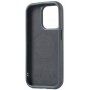 Mujjo Impact Leather kožna maska sa Magsafe za iPhone 15 Pro Max - tamno sivi