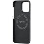 Pitaka MagEZ 4 600D maska sa uzorkom karbonskih vlakana za iPhone 15 Plus - sivi