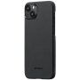Pitaka MagEZ 4 600D maska sa uzorkom karbonskih vlakana za iPhone 15 Plus - sivi