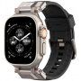 Spigen Dura Pro Armor otporni remen za Apple Watch Ultra 49mm / 46mm / 45mm / 44mm / 42mm - crni