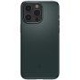 Spigen Thin Fit veoma tanka maska pro iPhone 15 Pro Max - tamno zeleni
