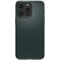 Spigen Thin Fit veoma tanka maska pro iPhone 15 Pro Max - tamno zeleni