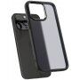 Spigen Ultra Hybrid Matte mat prozirna maska za iPhone 15 Pro Max - crni