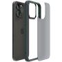 Spigen Ultra Hybrid Matte mat prozirna maska za iPhone 15 Pro Max - tamno zeleni