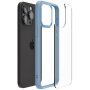 Spigen Ultra Hybrid prozirna maska za iPhone 15 Pro Max - plavi