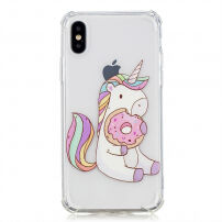 Zaštitna maskica za iPhone X / XS - jednorog
