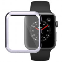 futrola sa zaštitom zaslona za Watch 42mm (2. / 3. gen.) - srebrna