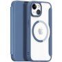 DUX DUCIS Skin X flip futrola sa MagSafe za iPhone 15 - tamno plavo