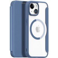DUX DUCIS Skin X flip futrola sa MagSafe za iPhone 15 - tamno plavo