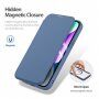 DUX DUCIS Skin X flip futrola sa MagSafe za iPhone 15 Pro Max - tamno plavo