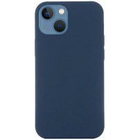 Silikonska maska sa MagSafe pro iPhone 15 Plus - tamno plavi