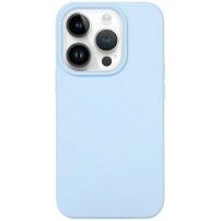 Silikonska maskica za iPhone 15 Pro Max - Svijetloplav