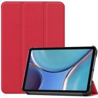 Futrola od PU kože s funkcijom uspavljivanja za iPad mini 6 / mini 7 - crveno