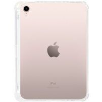 Prozirna maskica s ojačanim kutovima i prostorom za Apple Pencil za iPad mini 6 / mini 7 - čist