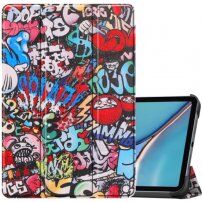 Futrola sa stalkom i funkcijom spavanja za iPad mini 6 / mini 7 - grafiti