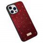 SULADA elegantna svjetlucava maska za iPhone 15 Pro - crvena