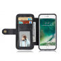 2u1 retro ukloniva futrola za iPhone 6 Plus / 6S Plus - crna