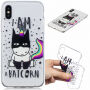 Plastična maska za iPhone X / XS - Batcorn