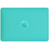 Mat prozirna maska s preklopnim postoljem za MacBook Air 13" (A1237 / A1304 / A1369 / A1466) - tirkiz