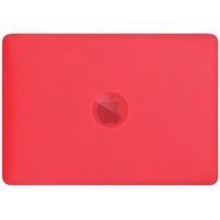 Mat prozirna maska s preklopnim postoljem za MacBook Air 15" (A2941 / A3114) - crvena