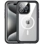 Futrola otporna na vodu i udarce s MagSafe za iPhone 15 Pro - crna