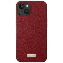 SULADA elegantna svjetlucava maska za iPhone 15 - crvena