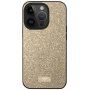 SULADA elegantna svjetlucava maska za iPhone 15 Pro - zlatna