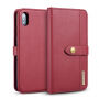 2u1 ukloniva flip futrola za iPhone XS Max - crvena