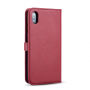 2u1 ukloniva flip futrola za iPhone XS Max - crvena