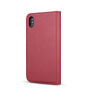 2u1 ukloniva flip futrola za iPhone XS Max - crvena