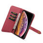 2u1 ukloniva flip futrola za iPhone XS Max - crvena