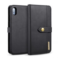 2u1 ukloniva flip futrola za iPhone XS Max - crna