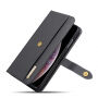 2u1 ukloniva flip futrola za iPhone XS Max - crna