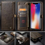 CASEME 2u1 ukloniva futrola za iPhone XS Max - Smeđa