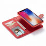 2u1 ukloniva futrola s vrpcom za iPhone XS Max - crvena