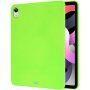 Mat maska od meke plastike za iPad Air 4 (2020) / Air 5 (2022) - neonska zelena