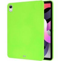 Mat maska od meke plastike za iPad Air 4 (2020) / Air 5 (2022) - neonska zelena