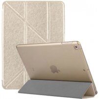 Svilena torbica s origami postoljem za iPad mini 4 / 5 - zlatna