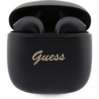 Guess True Wireless Script Logo bežične slušalice za Apple uređaje - crna