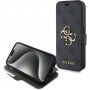 Preklopna futrola Guess 4G Metal Logo za iPhone 15 Pro Max - siva