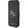 Preklopna futrola Guess 4G Metal Logo za iPhone 15 Pro Max - siva