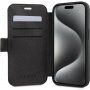 Preklopna futrola Guess 4G Metal Logo za iPhone 15 Pro Max - siva