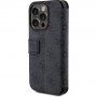 Preklopna futrola Guess 4G Metal Logo za iPhone 15 Pro Max - siva