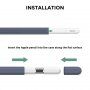 AhaStyle silikonska futrola za Apple Pencil (USB-C) - tamno plava