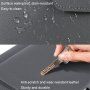 Elegantna torba s gumbom za zatvaranje za MacBook do 16" - crna