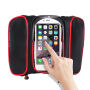 WHEEL UP torba za okvir bicikla s džepom za iPhone - crvena