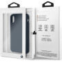 BMW Silicone Hard Case maskica za iPhone X / XS - mornarsko plava